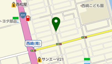 寿し政の地図画像