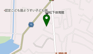 相撲茶屋和歌木山の地図画像