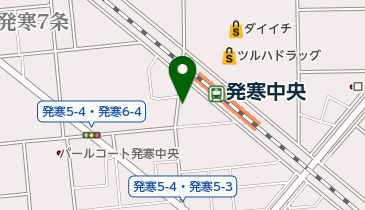 中華料理のいづみの地図画像