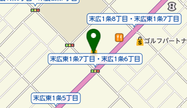 美珍楼の地図画像