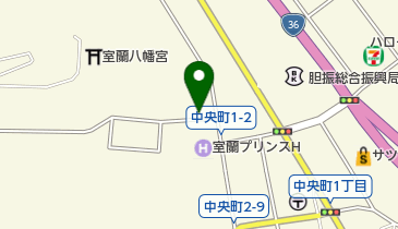 蘭亭飯店の地図画像