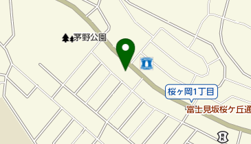 山水園の地図画像