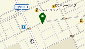 明華飯店の地図画像