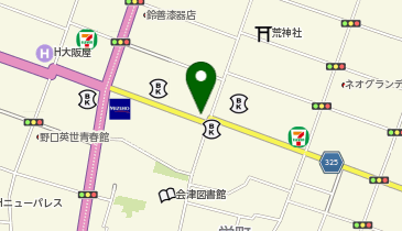 南京飯店 中央店の地図画像