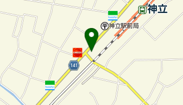 珍来 踏切横の地図画像