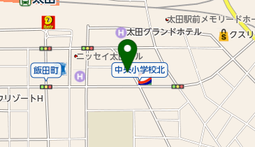 太田飯店の地図画像
