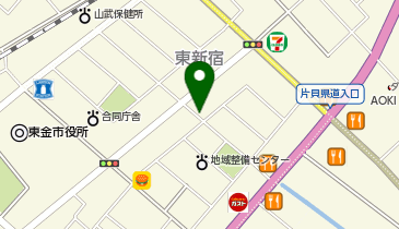 蓬莱閣の地図画像