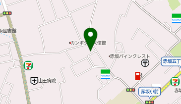 赤坂??の地図画像