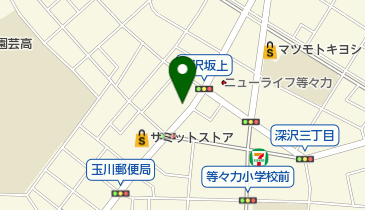 大王 深沢店の地図画像