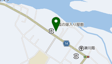 桃園楼の地図画像