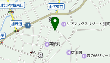 爾莱軒の地図画像