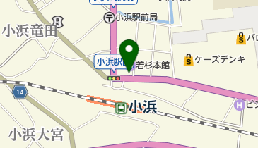 幸楽の地図画像