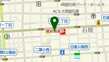栄来軒の地図画像