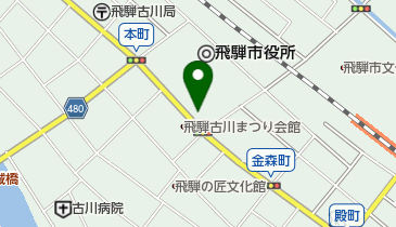 来々軒の地図画像