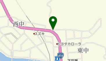 百老亭の地図画像