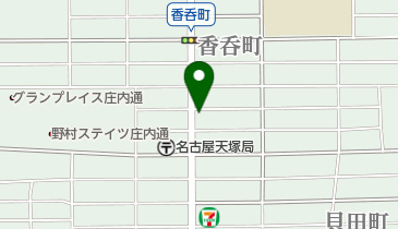 真心亭の地図画像