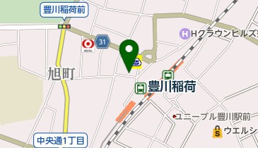 リキ中華料理店の地図画像