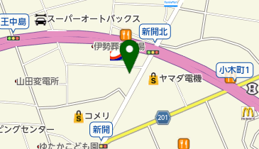 幸和園の地図画像