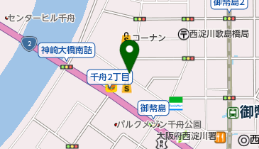 金龍園の地図画像