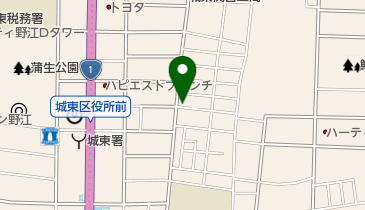 中華料理 ちゅーの地図画像