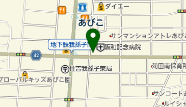 幸来園の地図画像