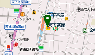 九苑酒家 天下茶屋店の地図画像
