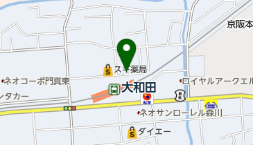 龍泉の地図画像