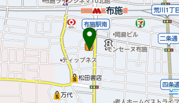 おぼこ飯店の地図画像