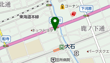 千石楼 大石店の地図画像