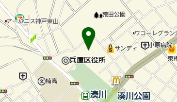 東華園の地図画像