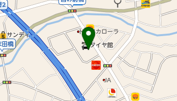 ミンミン 伊川谷の地図画像