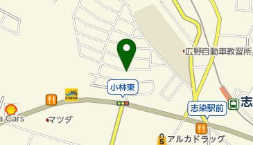 ミンミン 志染店の地図画像