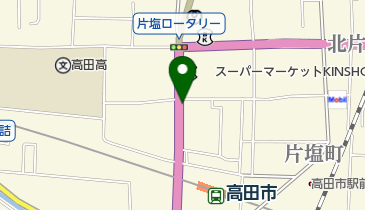 大阪王将 大和高田店の地図画像