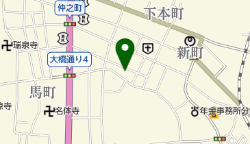 中華料理 万惣の地図画像