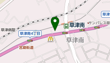 餃子園の地図画像