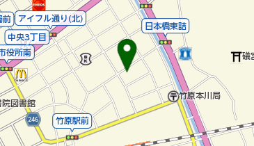 桃苑の地図画像