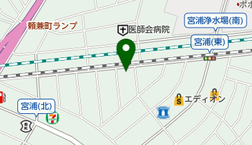 北京の地図画像