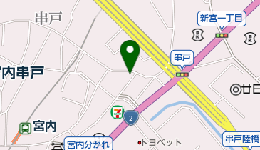 豚々亭の地図画像