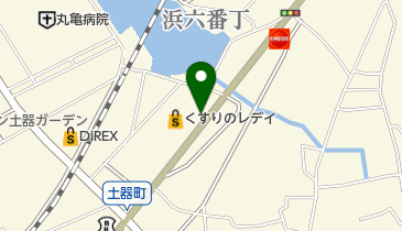 青竜亭の地図画像