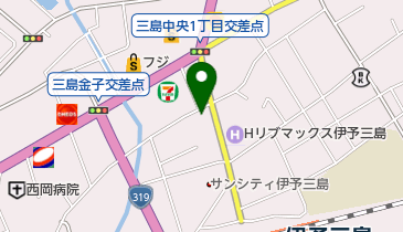 ぐるめ亭の地図画像