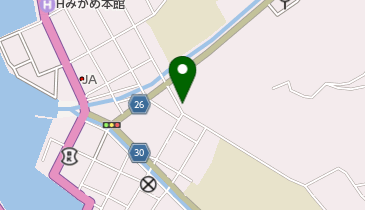 幸楽中華料理の地図画像