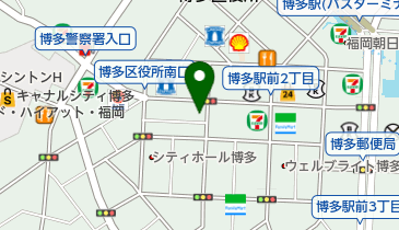 九龍餃子房の地図画像