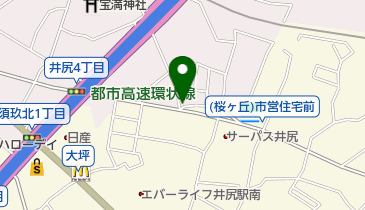 一八亭の地図画像