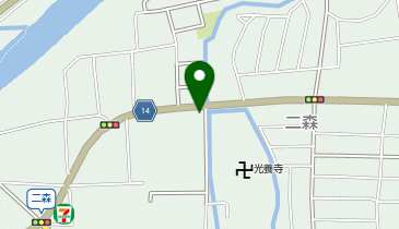 香春閣の地図画像