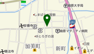 伏見屋食堂の地図画像