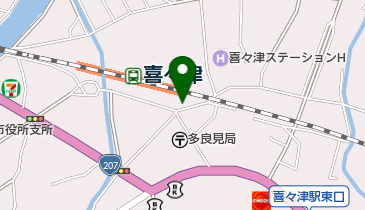 カジュアル中華 ひまわりの地図画像