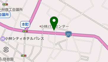 中国屋台 金洋の地図画像