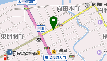 会楽園の地図画像