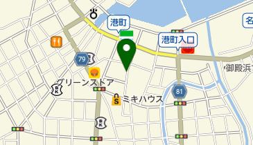 南国飯店の地図画像