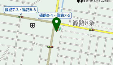 パンダ美食の地図画像